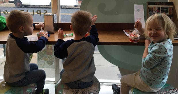 Toddlers at Splits & Giggles