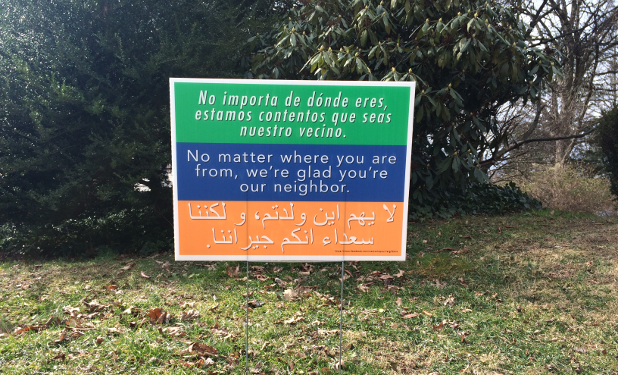 No matter where your from, we welcome